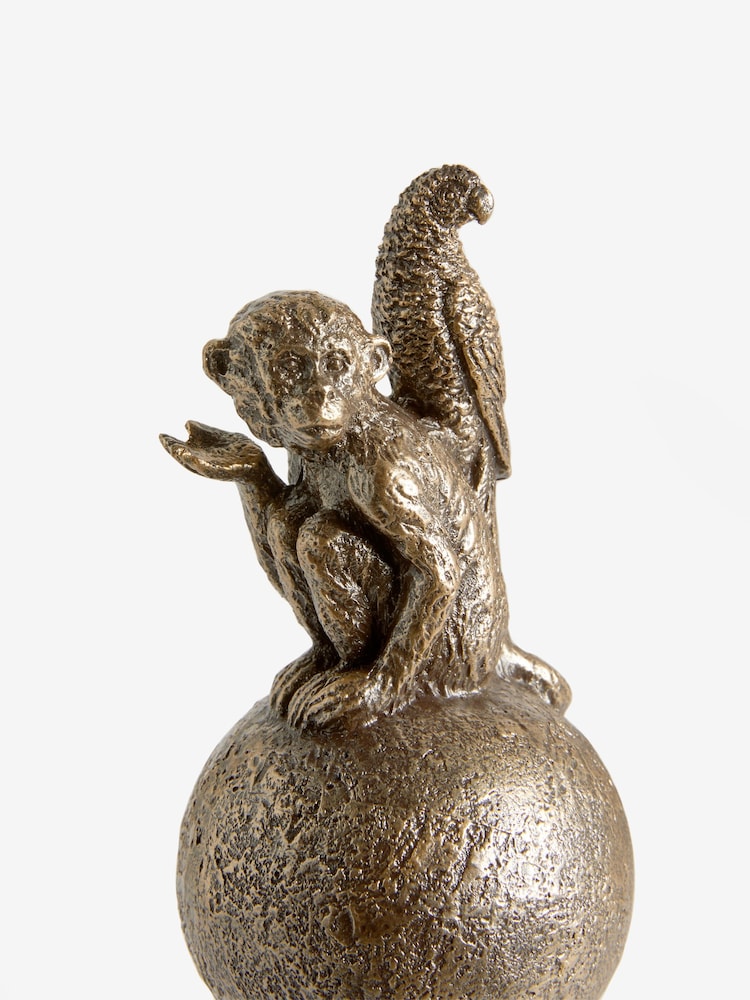 Gold Stacked Safari Animal Ornament - Image 7 of 7