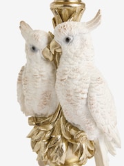 Gold Cockatoo Pillar Candle Holder - Image 5 of 5