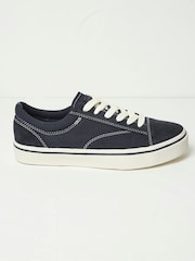 FatFace Wren Blue Lace Up Pumps - Image 1 of 3