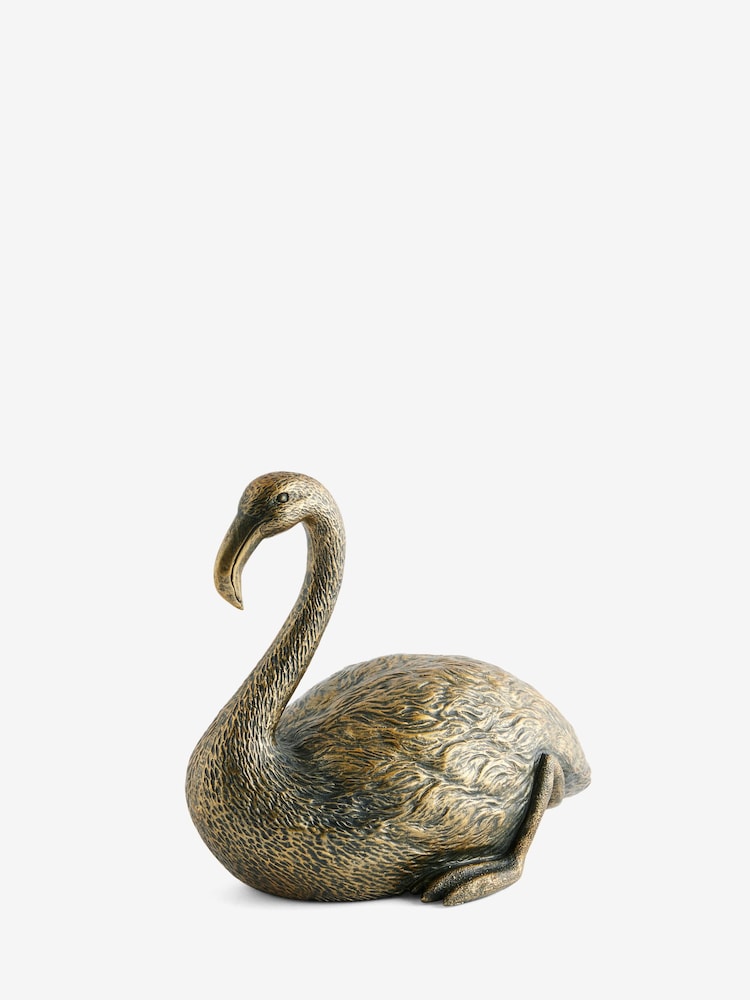 Bronze Effect Flamingo Ornament - Image 4 of 5