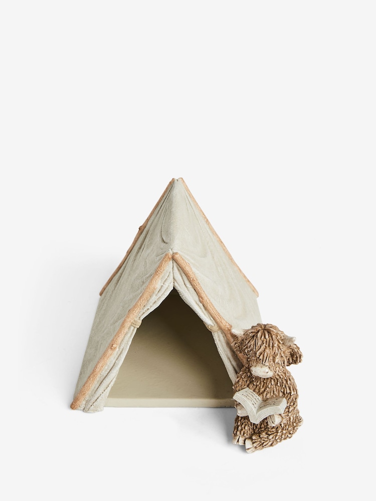 Natural Hamish The Highland Cow Bedside Tidy Tent - Image 5 of 6