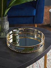 Gold Grosvenor Mirror Tray - Image 1 of 3