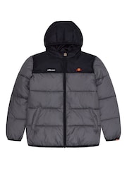 Ellesse Junior Grey Caloroso Padded Jacket - Image 1 of 3
