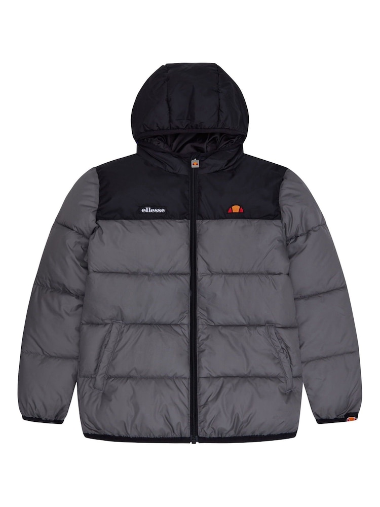 Ellesse Junior Grey Caloroso Padded Jacket - Image 1 of 3