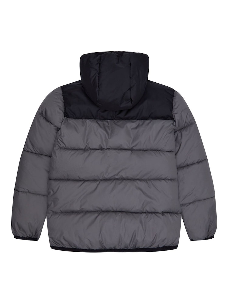 Ellesse Junior Grey Caloroso Padded Jacket - Image 2 of 3