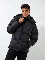 Ellesse Dappiani Padded Black Jacket - Image 3 of 7