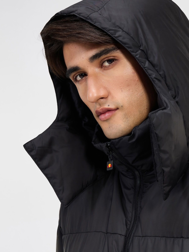 Ellesse Dappiani Padded Black Jacket - Image 5 of 7