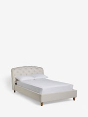 Laura Ashley Cornish Stripe Natural Braybrooke Bed - Image 5 of 9