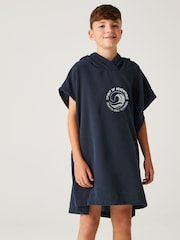 Regatta Blue Kids Towel Robe - Image 1 of 7