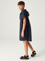Regatta Blue Kids Towel Robe - Image 2 of 7