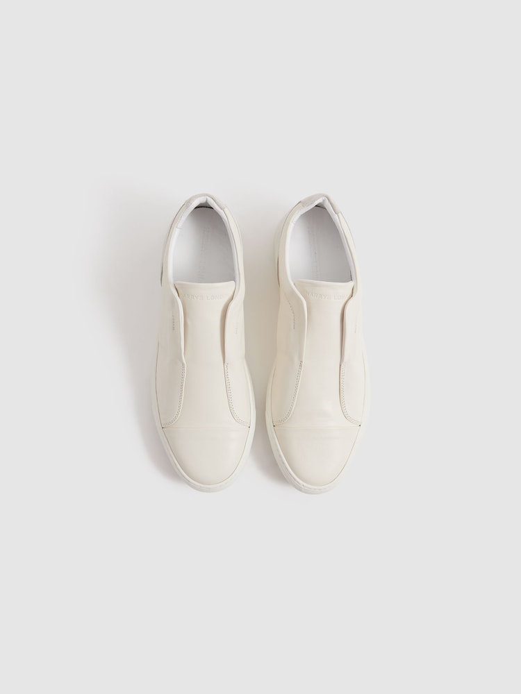Harrys London Suede Slip On Trainers - Image 2 of 4
