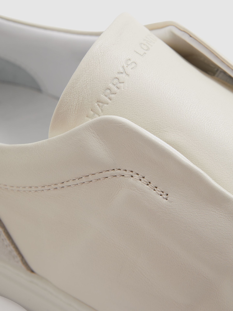 Harrys London Suede Slip On Trainers - Image 4 of 4
