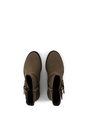 TOMS Water Resistant Ionie Motto Biker Boots - Image 4 of 5