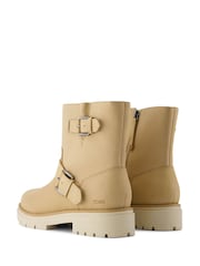 TOMS Water Resistant Ionie Motto Biker Boots - Image 3 of 5