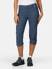 Azul - Regatta Chaska Capri Trousers with 40+ UPF Sun Protection - Imagen 1 de 9