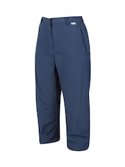 Azul - Regatta Chaska Capri Trousers with 40+ UPF Sun Protection - Imagen 8 de 9