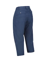 Azul - Regatta Chaska Capri Trousers with 40+ UPF Sun Protection - Imagen 9 de 9