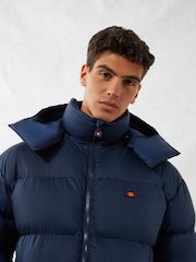 Ellesse Blue Dappiani Padded Jacket - Image 4 of 7