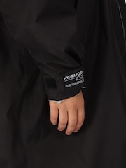 Regatta Black Junior Waterproof Fleece Lined Changing Robe - Image 5 of 9