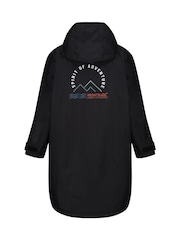 Regatta Black Junior Waterproof Fleece Lined Changing Robe - Image 8 of 9