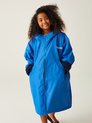 Regatta Blue Junior Waterproof Fleece Lined Changing Robe - Image 2 of 9