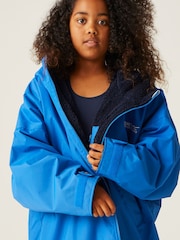 Regatta Blue Junior Waterproof Fleece Lined Changing Robe - Image 4 of 9