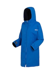 Regatta Blue Junior Waterproof Fleece Lined Changing Robe - Image 9 of 9