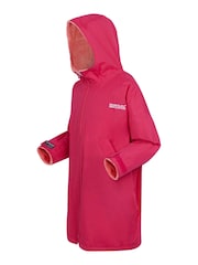 Regatta Pink Junior Waterproof Fleece Lined Changing Robe - Image 8 of 8