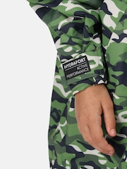Regatta Green Junior Waterproof Fleece Lined Changing Robe - Image 7 of 11