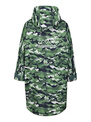 Regatta Green Junior Waterproof Fleece Lined Changing Robe - Image 9 of 11