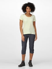 Gris - Regatta Chaska Capri Trousers with 40+ UPF Sun Protection - Imagen 4 de 10