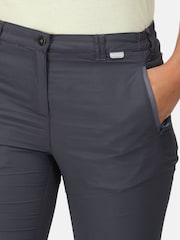 Gris - Regatta Chaska Capri Trousers with 40+ UPF Sun Protection - Imagen 6 de 10