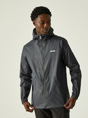 Regatta Grey Mens Waterproof Pack It Jacket III - Image 1 of 9