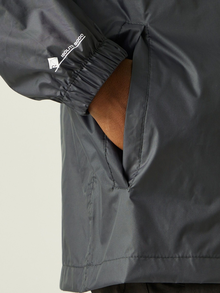 Сірий - Regatta Mens Waterproof набір It куртка III - Image 6 of 9