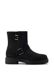 TOMS Water Resistant Ionie Motto Biker Boots - Image 1 of 5