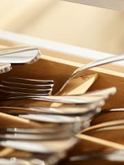 Joseph Joseph Bamboo DrawerStore Bamboo Large Compact Cutlery Organiser - Image 2 of 4