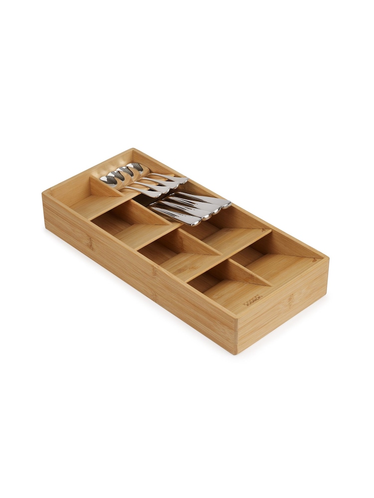 Joseph Joseph Bamboo DrawerStore Bamboo Large Compact Cutlery Organiser - Image 4 of 4
