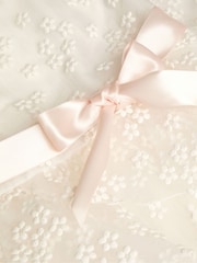 Monsoon Natural Jasmine Organza Flower Dress - Image 3 of 3