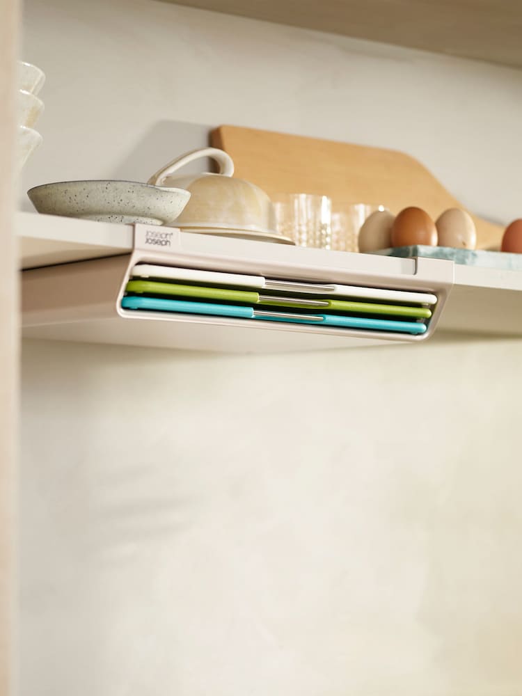 Joseph Joseph 3 Piece Multicolour Large Under-Shelf Chopping Board Set - Image 1 of 1