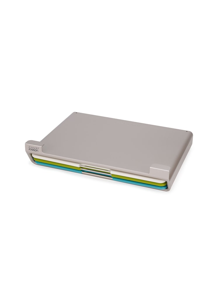 Joseph Joseph 3 Piece Multicolour Large Under-Shelf Chopping Board Set - Image 2 of 5