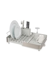 Joseph Joseph Light Stone Expandable Dish Rack With Draining Spout - Image 5 of 5