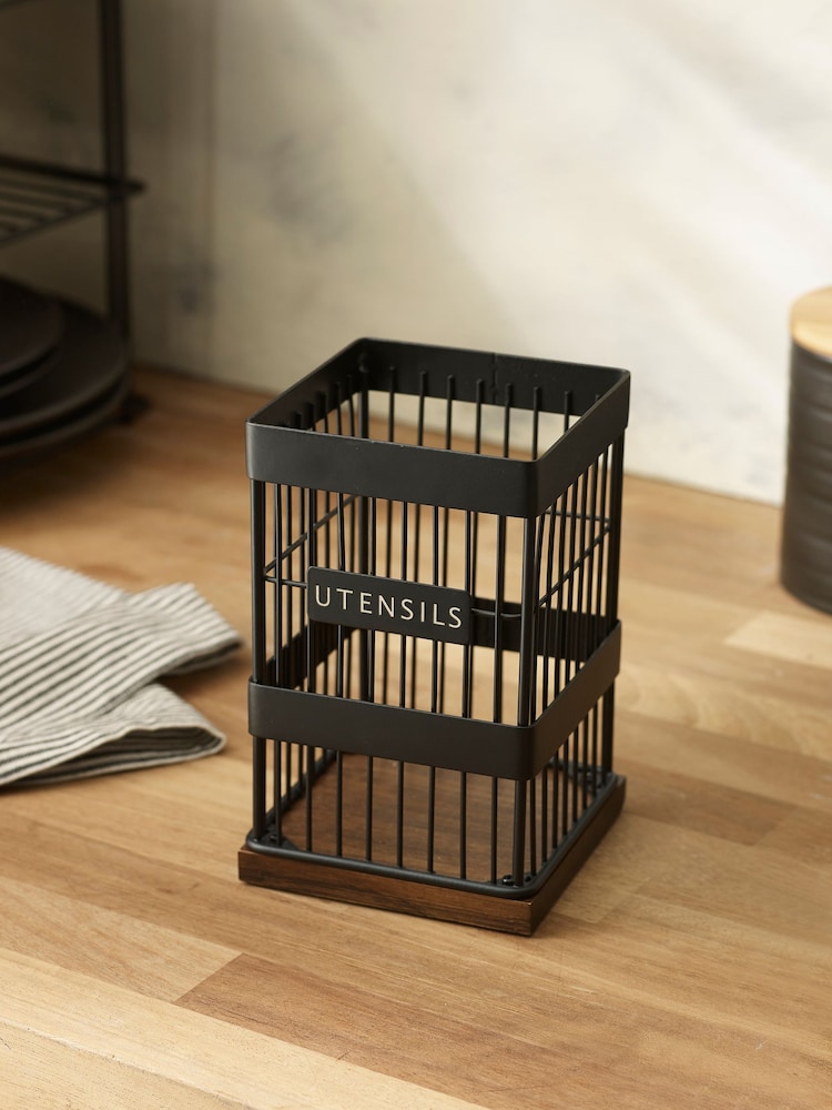 Black Bronx Utensil Pot - Image 2 of 4