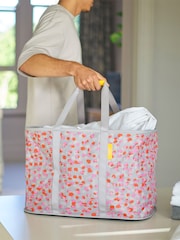 Joseph Joseph Pink Hold-All Max Large Collapsible 55L Laundry Basket - Image 1 of 4