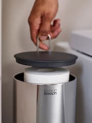Joseph Joseph Stainless Steel Dark Grey EasyStore Luxe Concealed Toilet Roll Holder - Image 3 of 4