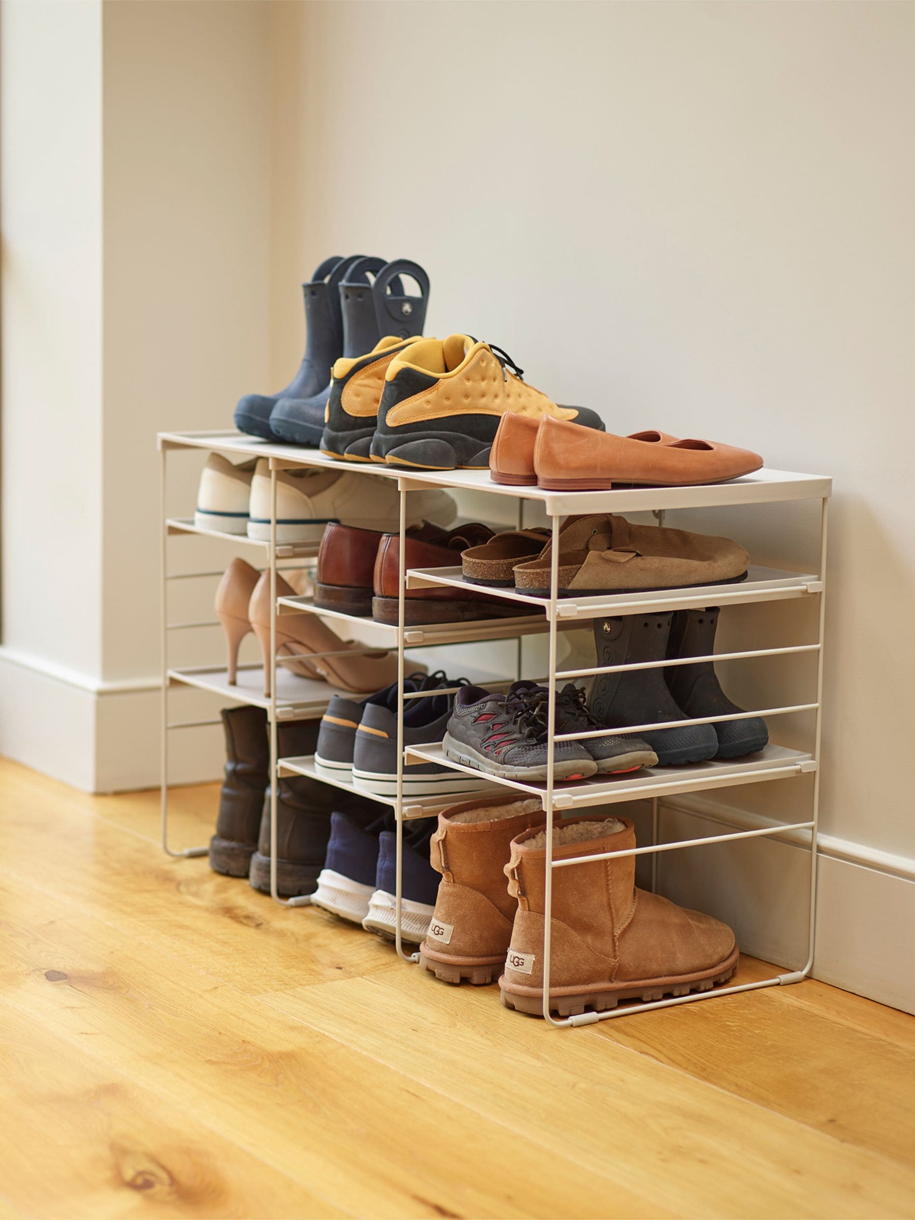Buy Joseph Joseph Ecru Level Plus Adjustable Shoe Rack from Next Canada