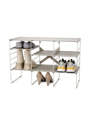 Joseph Joseph Ecru Level Plus Adjustable Shoe Rack - Image 2 of 3