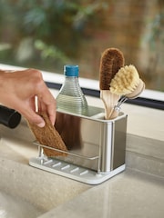 Joseph Joseph Light Stone Surface Stainless-Steel Sink Tidy - Image 3 of 4