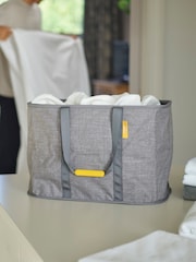 Joseph Joseph Grey Hold-All Max Large Collapsible 55L Laundry Basket - Image 1 of 5