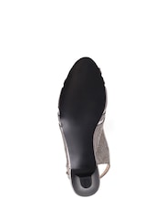 Pavers Natural Pavers Black Slingback Evening Heels - Image 5 of 5