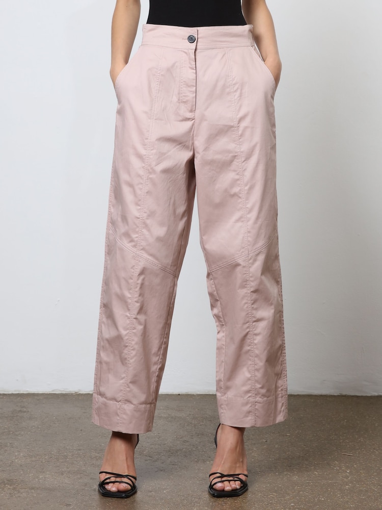 Religion Nude Wide Lege Cargo Trousers in Soft Cotton - Image 1 of 5